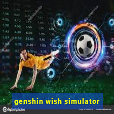 genshin wish simulator